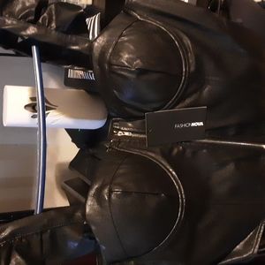 Fashion Nova leather bustier